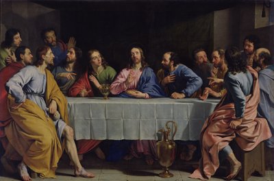 最後の晩餐、1648 作： Philippe de Champaigne